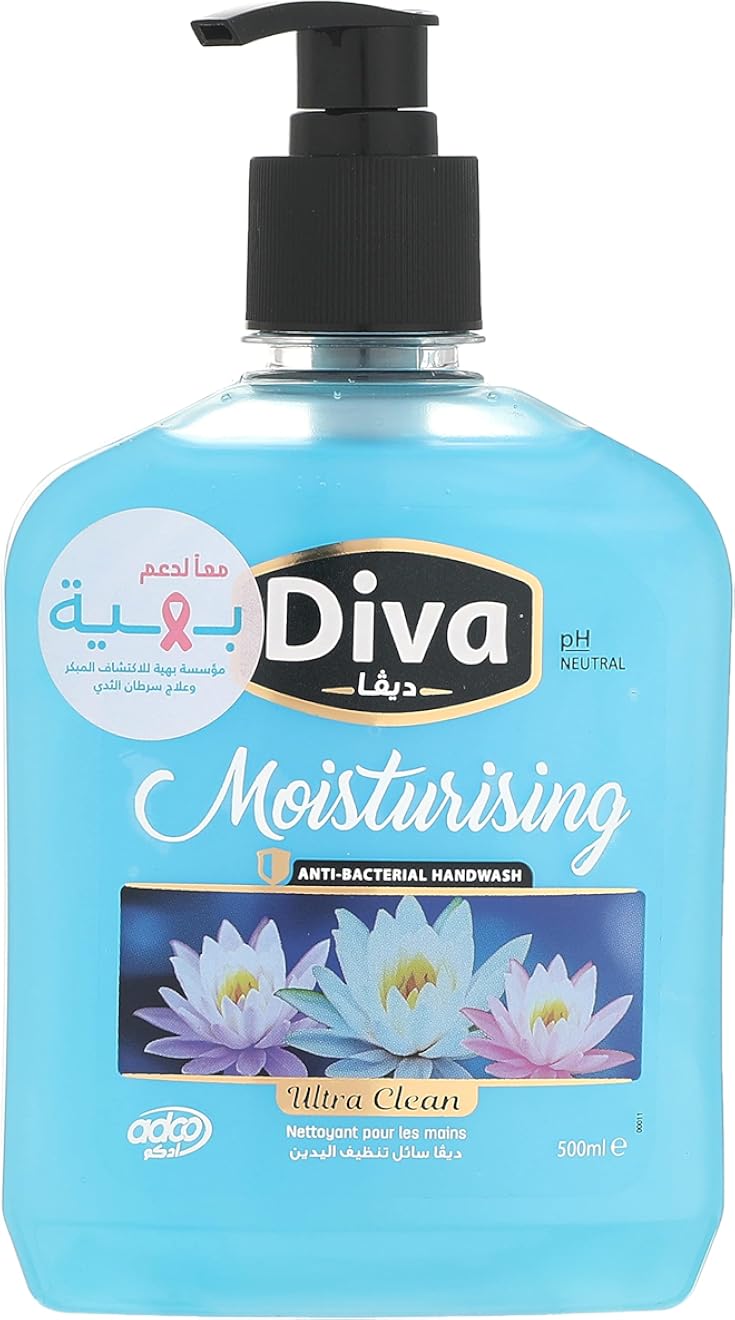 Diva liquid hand soap 500 ml ultra clean