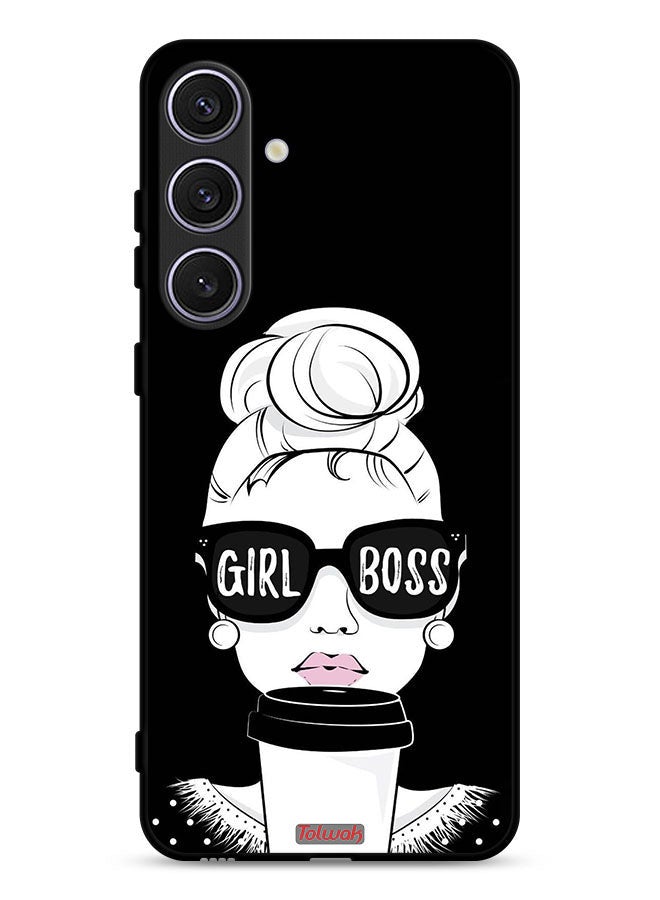 Tolwak Samsung Galaxy S24 Plus 5G Protective Case Cover Girl Boss - Image 1