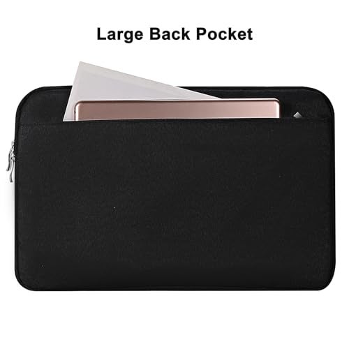 Losong Portable Monitor Case 15.6 Inch, Protective Carrying Sleeve for Most 16.1/15.6 in Monitors, Water Resistant Portable Laptop Display Bag with Accessory Pocket, Size-15.3"x9.8" Black - Image 3