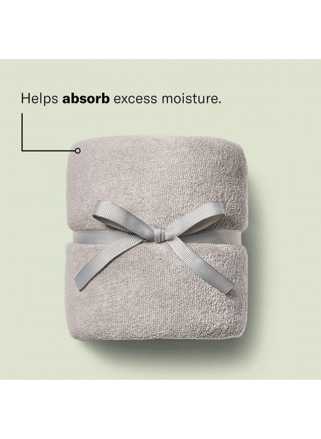 DevaCurl Microfiber Anti-Frizz Towel, Gray  - Image 2