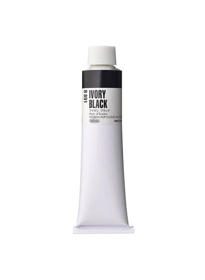 Holbein POP Oil Colors , 160ml - Ivory Black - Image 1