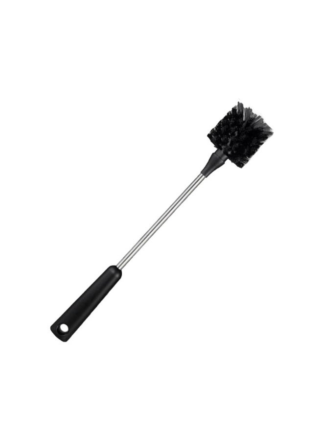 HOMESTAR 2 PCS Water Bottle Brush, Stainless Steel Long-Handled Baby Bottle Frosted Cleaning Brush, Suitable For Sports Water Bottles, Cups, Tableware, Coffee Cups, Glassware, Glass Cups, Wine Decanters, 38.5 cm - Image 3