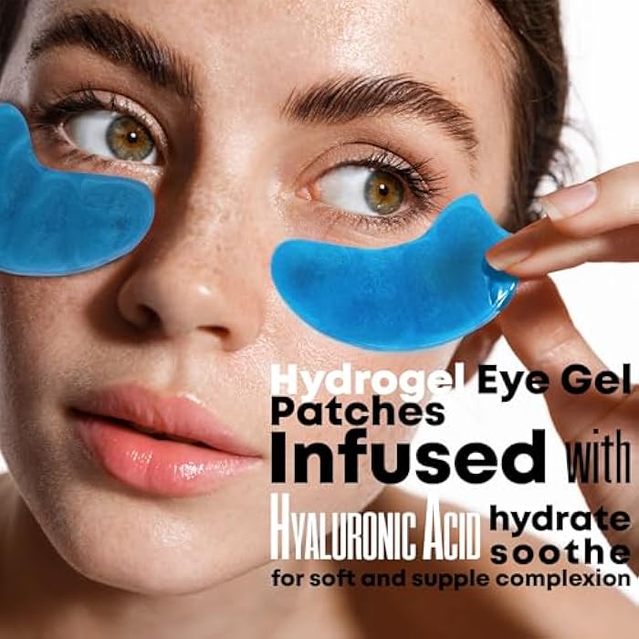 W7 Hydrate & Revive Set – Skincare Trio for Intense Hydration, Nourishment & Radiance – Includes Under Eye Gel Patches (5 Pairs), Non-Greasy Face Oil & Revitalizing Eye Cream - Image 5