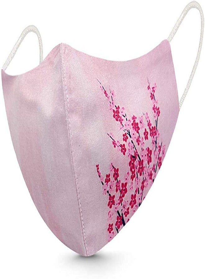 Sajani Pure Cotton Face Mask for Women/ Digital Printed Mask/ 3 Layers Skin Friendly Washable Fabric, Light Weight & Comfortable Mask(Pack Of 14) - Image 2