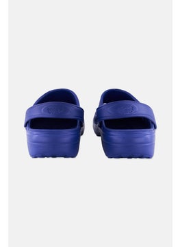 Woz Men Slingback Clogs, Blue  - Image 2