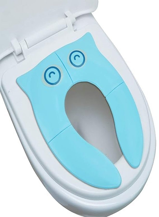 MATSON Portable Baby Toilet Seat Foldable Western Kids Potty Trainer Cover for Toddler Boys Girls Travel, (Plastic) - Image 3