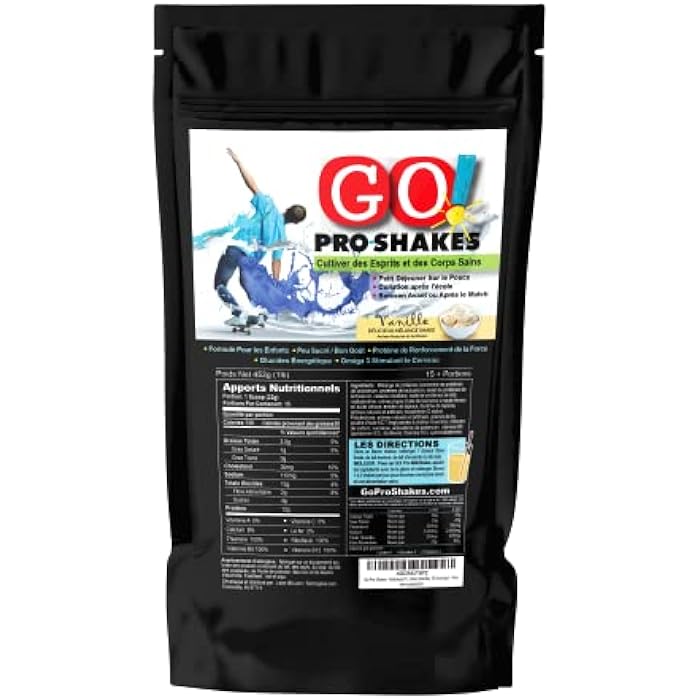 Skinny Jane GO Pro Shakes – Protein Powder Smoothie for Kids & Teens – Healthy Snack – No Added Sugar – Supports Growth & Strength – Creamy Vanilla Flavor - Image 3