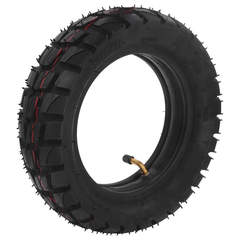 10in Electric Scooter Tire with 10x2.5in Inner Tube Inflatable Rubber Tyre Replacement 255x80 Outer Tube - Image 2
