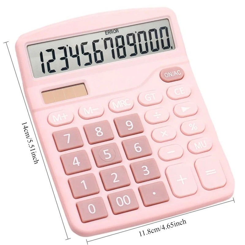 Multifunctional Scientific Calculator In Blue With Dual Power Supply Large Color Display For Exams Financial Accounting - Image 5