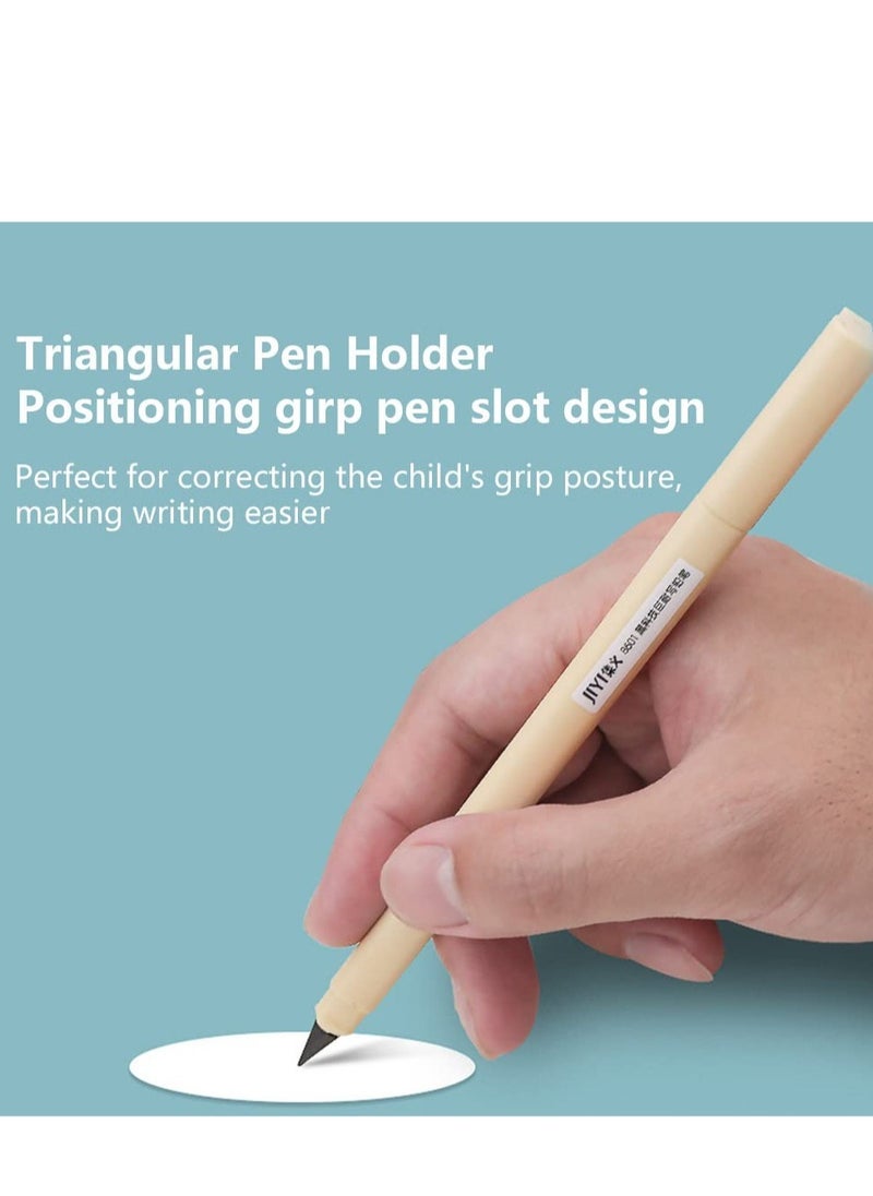SYOSI - 10 Pcs Eternal Pencils Inkless Pen With 10PCS Replaceable Refills Technology Unlimited Writing Magic Pencil For School Office Professional Use - Image 1