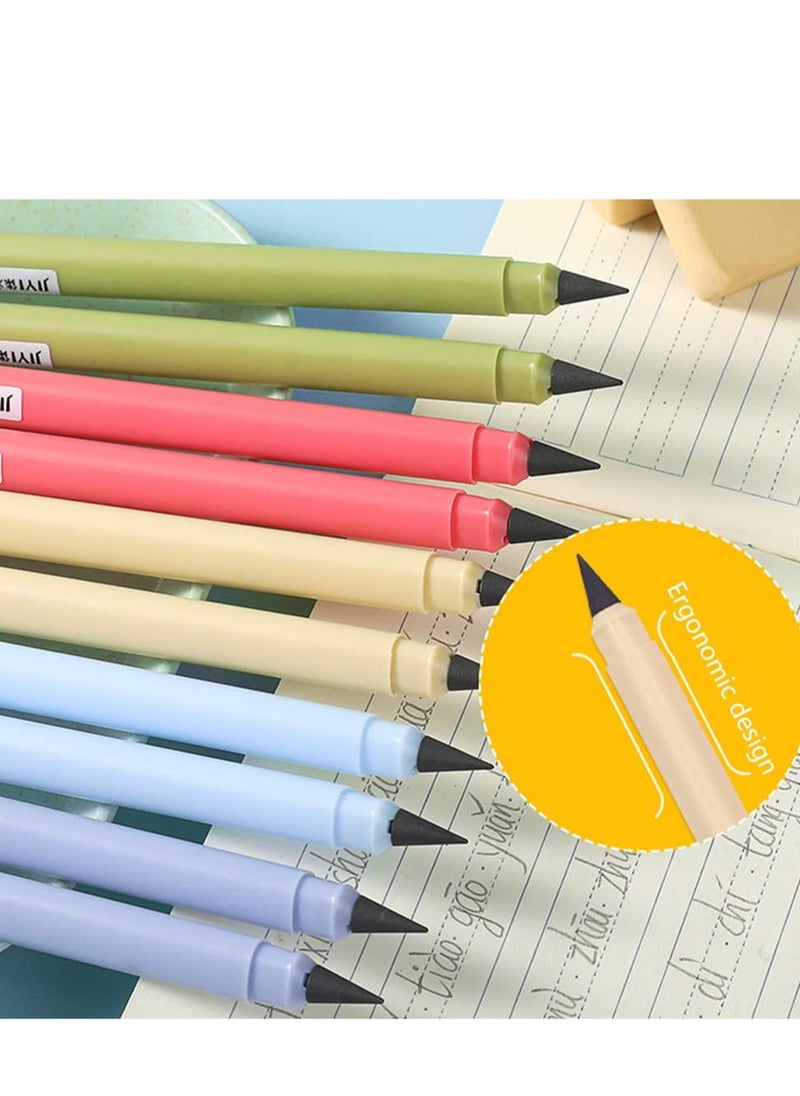 SYOSI - 10 Pcs Eternal Pencils Inkless Pen With 10PCS Replaceable Refills Technology Unlimited Writing Magic Pencil For School Office Professional Use - Image 1