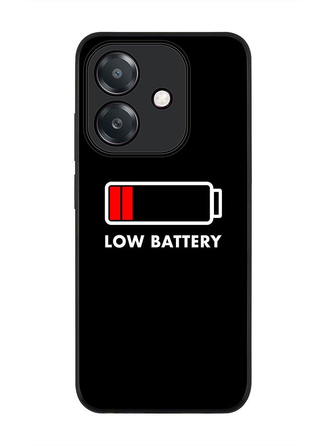 Stylizedd For Oppo A5i Case,Slim fit Camera Protection, Shockproof Thin Phone cover  - Low Battery