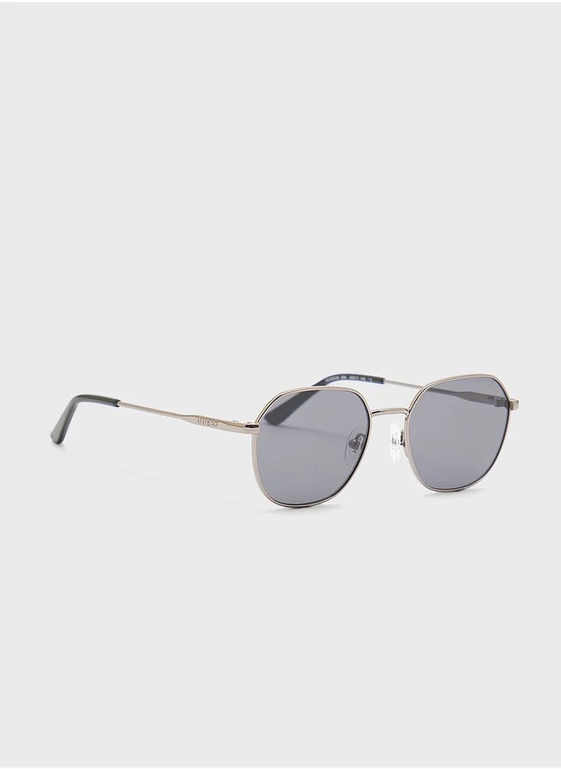 جس Gu0023808A49 Aviator Sunglasses