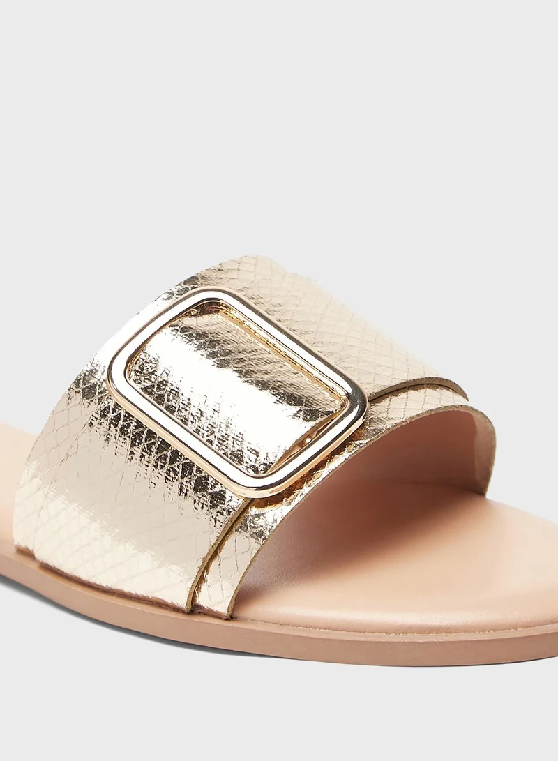 Celeste Single Strap Flat Sandals