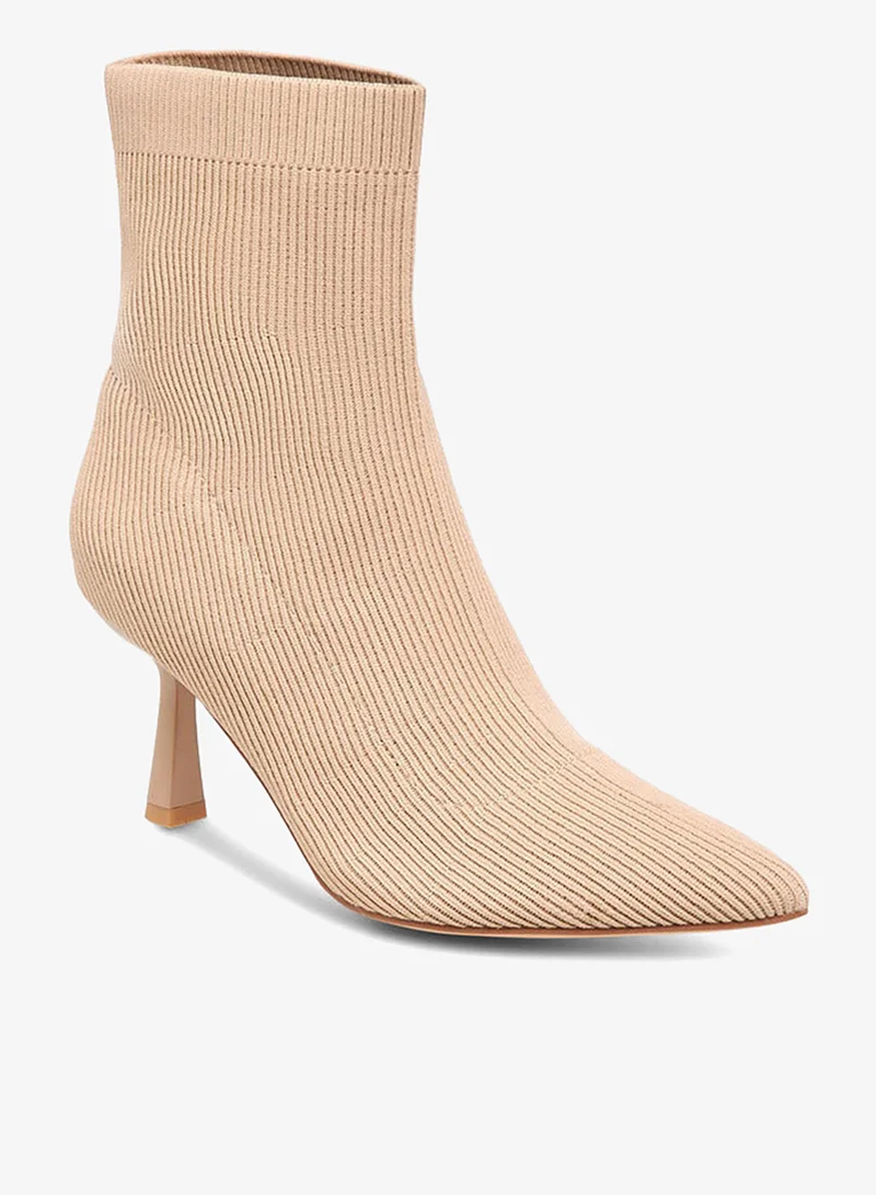 Celeste Women's Slip-On Ankle Boots with Stiletto Heels