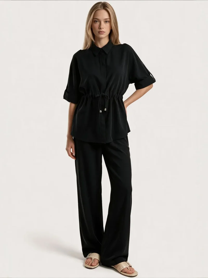 Cotton Viscose Two-Piece Coord