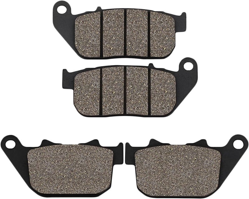 QASULER Motorcycle Brake Pads for Harley Sportster - Image 4