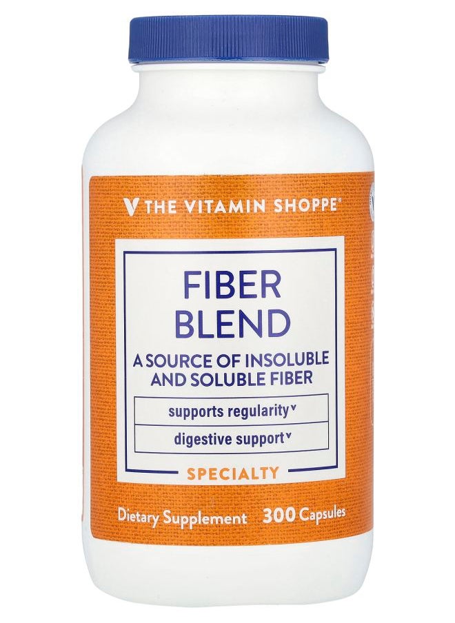 The Vitamin Shoppe - Fiber Blend  300 Capsules - Image 1