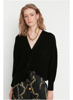 trendyol Cardigan - Black - Oversize  - Image 2