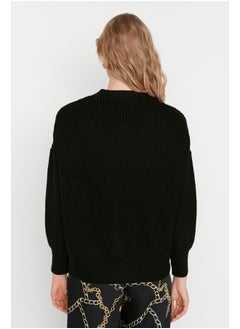 trendyol Cardigan - Black - Oversize  - Image 5