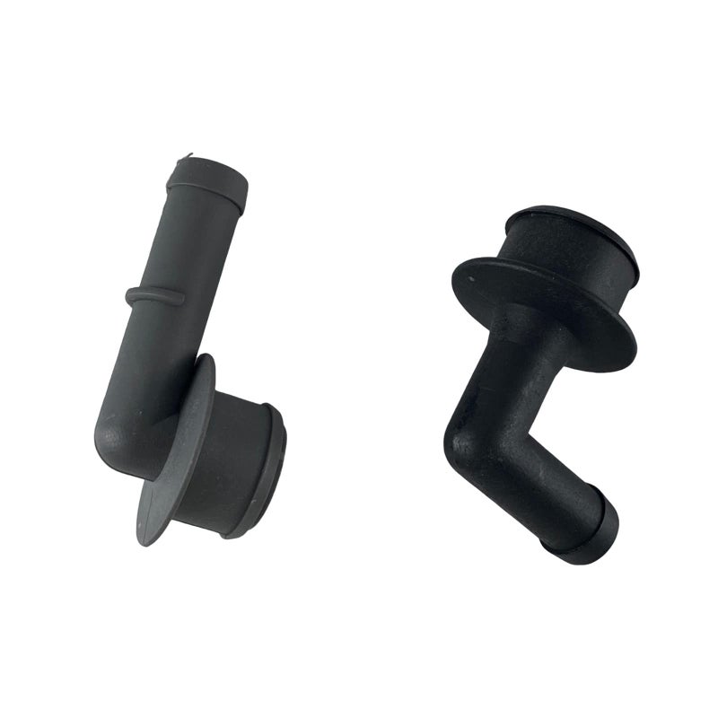 XDF 53013360AA PCV CCV VENT VALVE ELBOW & GROMMET SET PCV CCV 2x Vent Valve Elbows and 2x Grommets compatible for Jeep Grand Cherokee 4.0L 2000 2001 2002 2003 2004 - Image 3