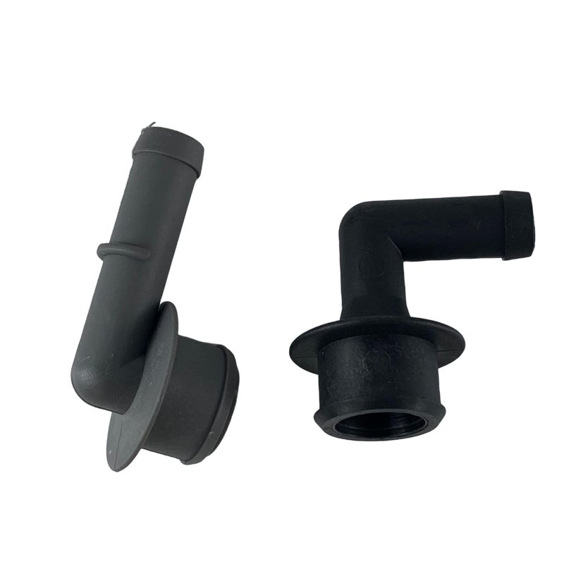 XDF 53013360AA PCV CCV VENT VALVE ELBOW & GROMMET SET PCV CCV 2x Vent Valve Elbows and 2x Grommets compatible for Jeep Grand Cherokee 4.0L 2000 2001 2002 2003 2004 - Image 4