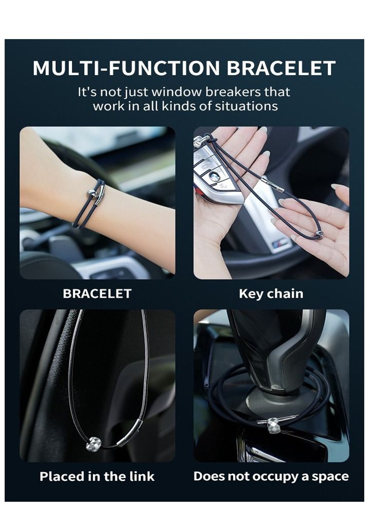 Quick Escape From Vehicle Tempered Safety Glass Breaker - Image 4