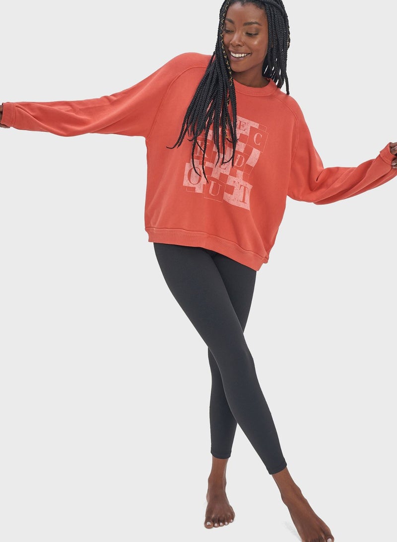 Aerie Crew Neck Sweatshirt - Image 1