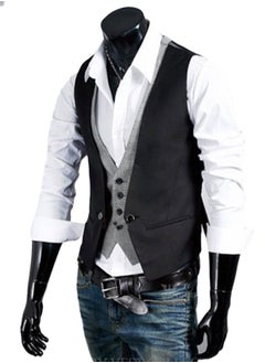 NIBEMINENT Classic Waistcoat Black  - Image 2