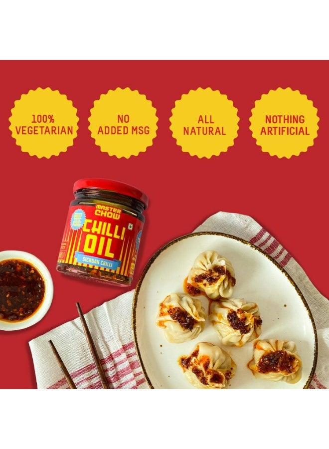 ماستر تشو زيت الفلفل الحار، صلصة الفلفل الحار سيتشوان، 170 غرام - Image 2