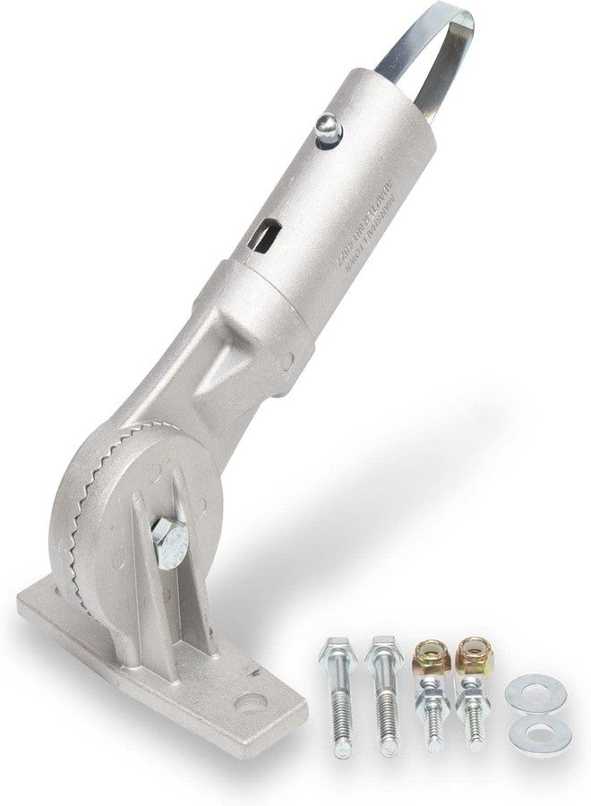 MARSHALLTOWN Push Button Handle Adapter, For Concrete Brooms, Darbies, Fresnos, Made in the USA, TSPBBRKT - Image 1