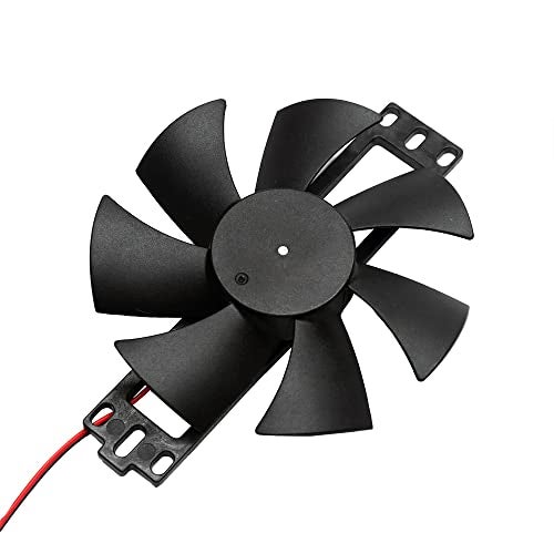 Electronicspices Electronic Spices Dv 18v Plastic Brushless Cooling Fan With Jst Connector for Induction Cooktop Repair - Image 1