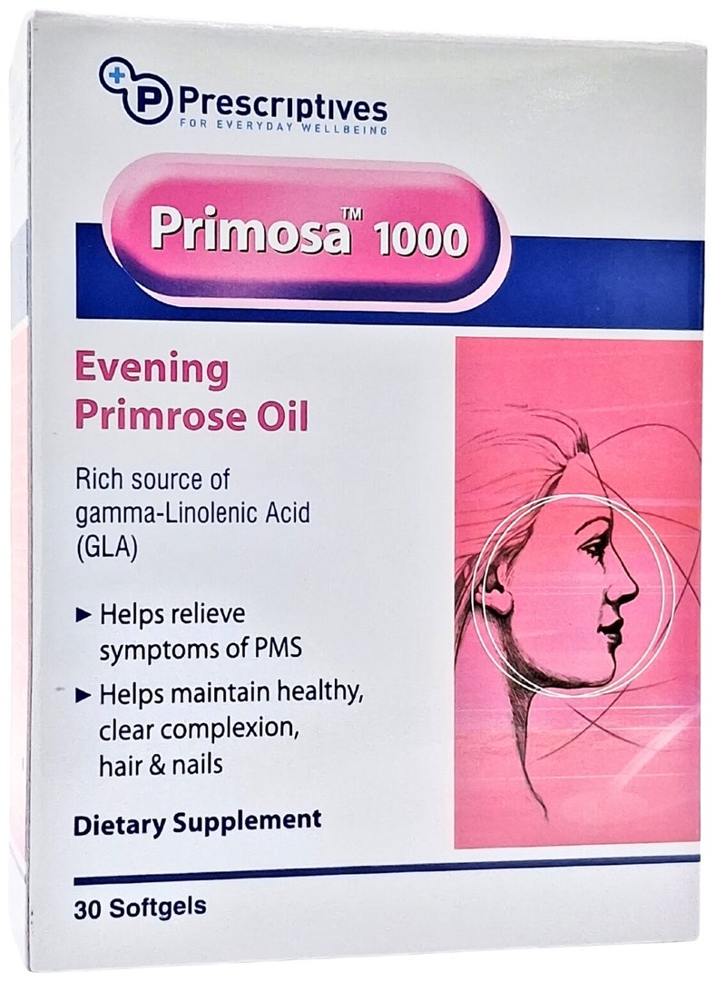 Primosa 1000Mg Capsules 30'S