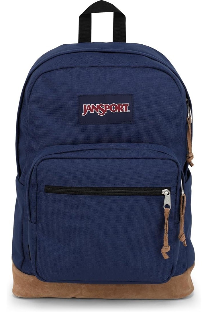 JANSPORT Superbreak Solid Backpack For men  Laptop Backpack Unisex -Navy Blue - Image 1