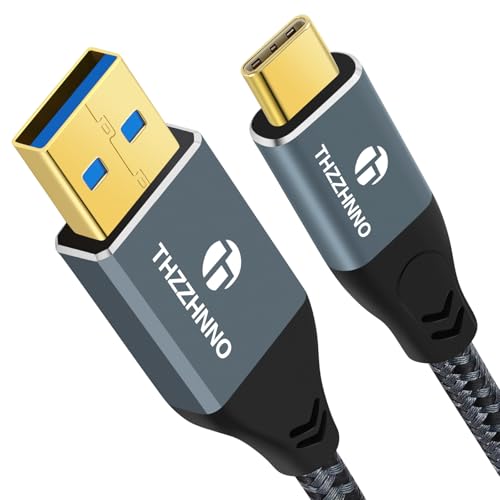 Thzzhnno USB A to USB C Cable 3.3FT, USB 3.1 USB 3.2 Gen2 10Gbps Data Transfer Cable Cord for Samsung Galaxy/iPhone 15/MacBook Pro/iPad Pro - Image 1