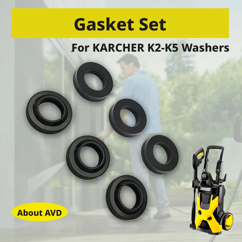 Seal Kit for Karcher K3, K4, K5 (Oil Seals, Gaskets) - Image 1