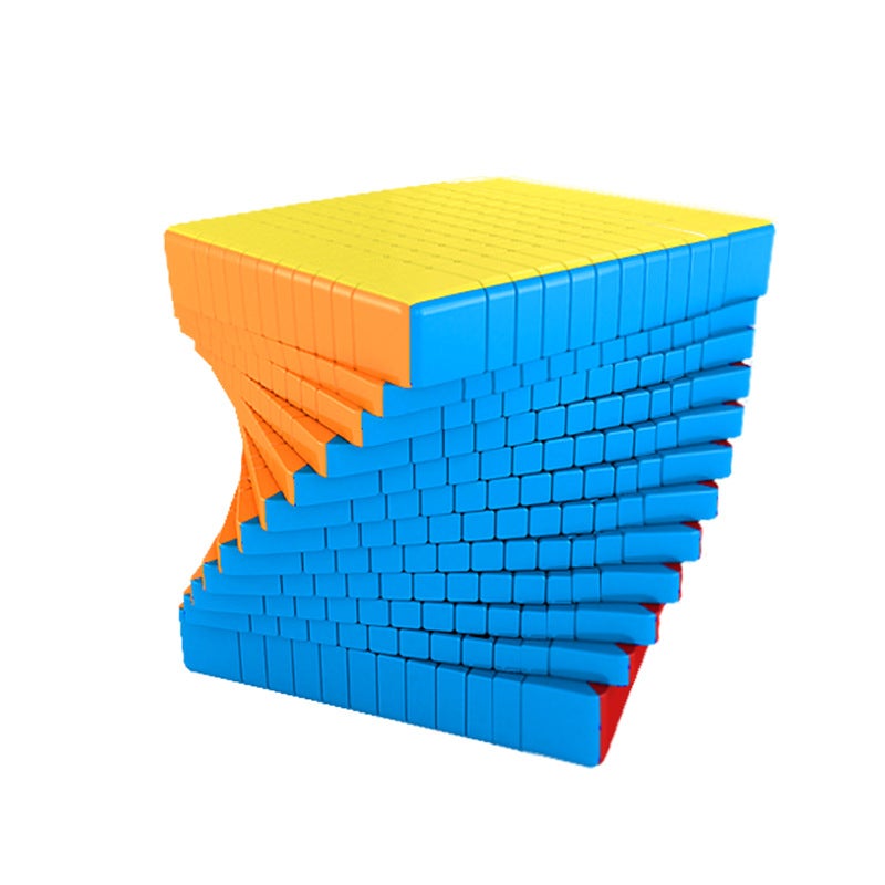 Magic Domain Magic Dragon Series Rubik'S Cube 2345 66789 Ten Order Pyramid Five Rubik'S Cube Frosted Puzzle Rubik'S Cube - Image 1