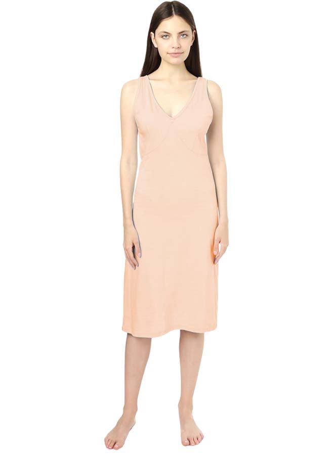 Dahab Cotton Basic V-Neck Full Slip For Womenimon - Image 2