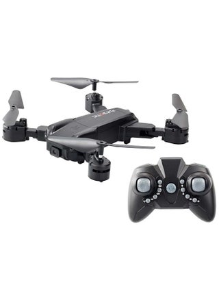FLYBOTIC Silverlit Foldable Drone, Adjustable Camera, Auto Take-off, Hovering and Landing, Night Mode with LED Lights, Includes Carry Bag - pzsku/Z6605041F0AE99DF594CAZ/45/_/1719657356/eee14479-dcdc-48e5-a0ba-a773045b5171