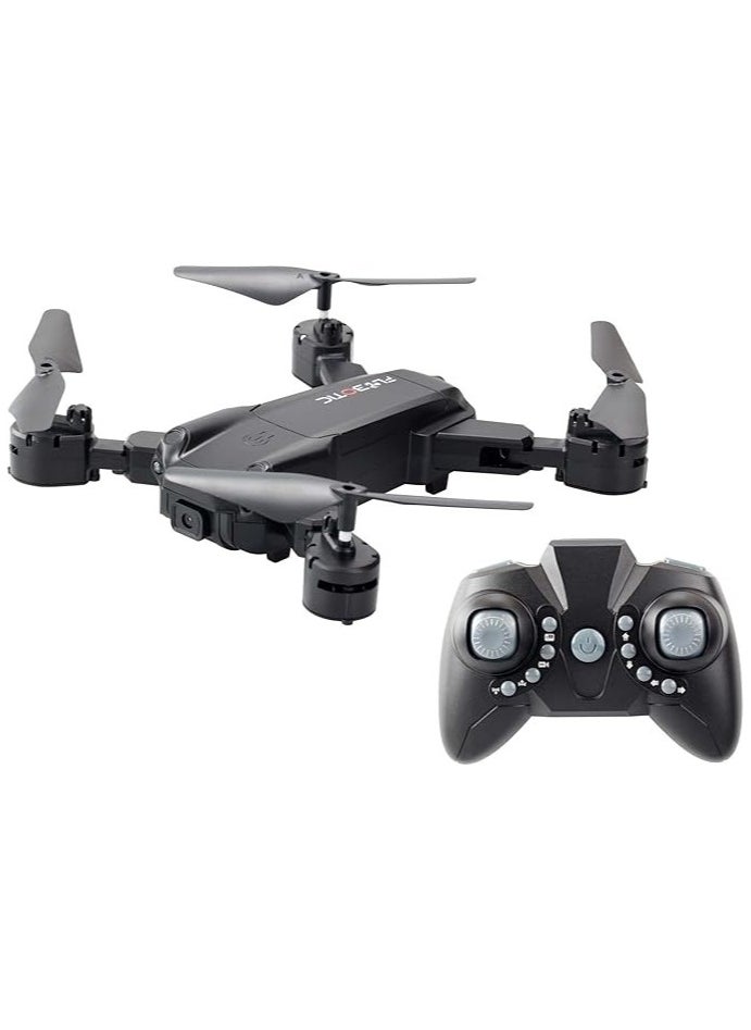 Silverlit - FLYBOTIC Silverlit Foldable Drone, Adjustable Camera, Auto Take-off, Hovering and Landing, Night Mode with LED Lights, Includes Carry Bag - Image 1