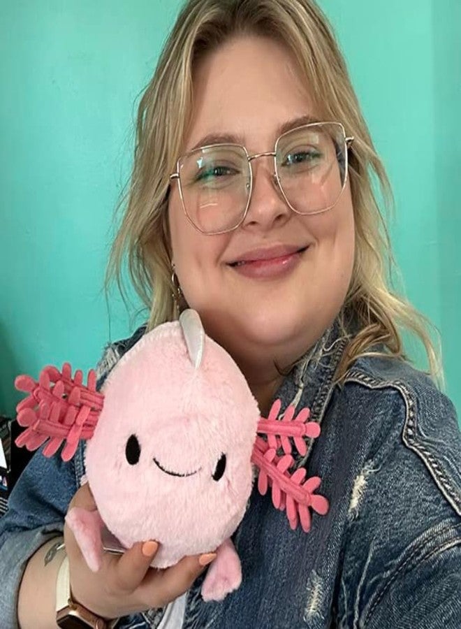 Squishable/Snugglemi Snacker Axolotl Plush Toy - Image 4