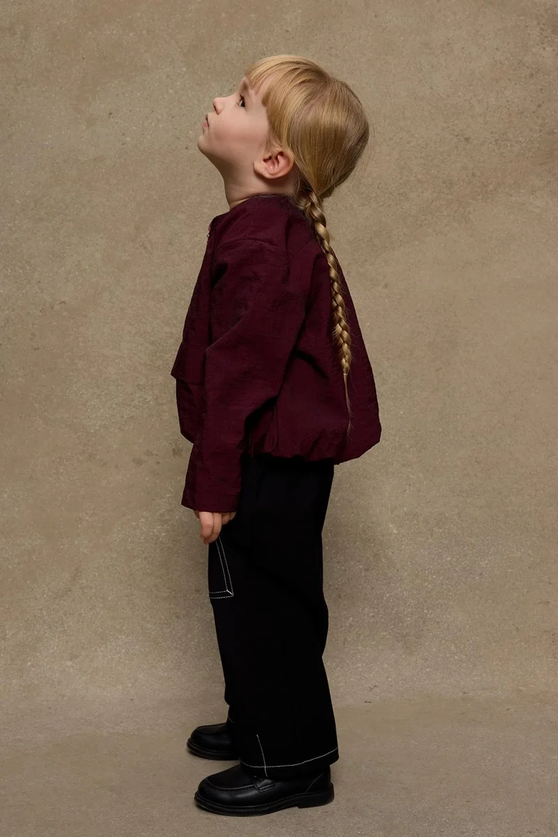 Fahhar Kids Bomb Jacket Claret Red