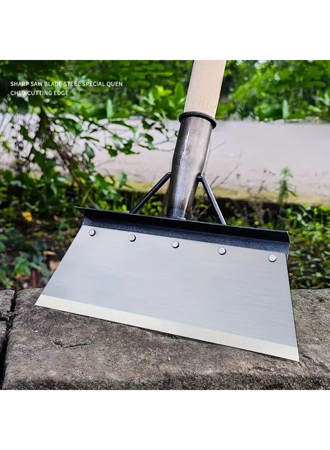 مجرفة حديقة معدنية ثقيلة بدون عمود، مسطرين متعدد الوظائف، مشذب حواف العشب - Image 4