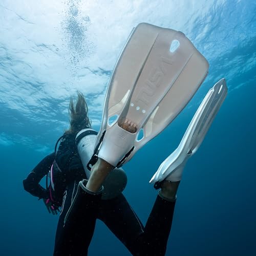 TUSA SF-0110 Travel Right Scuba Diving Fins, Large, Black - Image 4