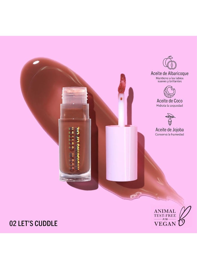 moira Glow Getter Hydrating Lip Oil (002, Let'S Cuddle) - Image 4