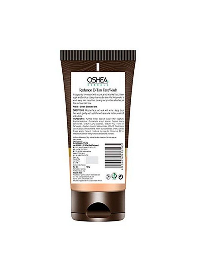 OSHEA Radiance Dtan Face Wash White 120 G - Image 3