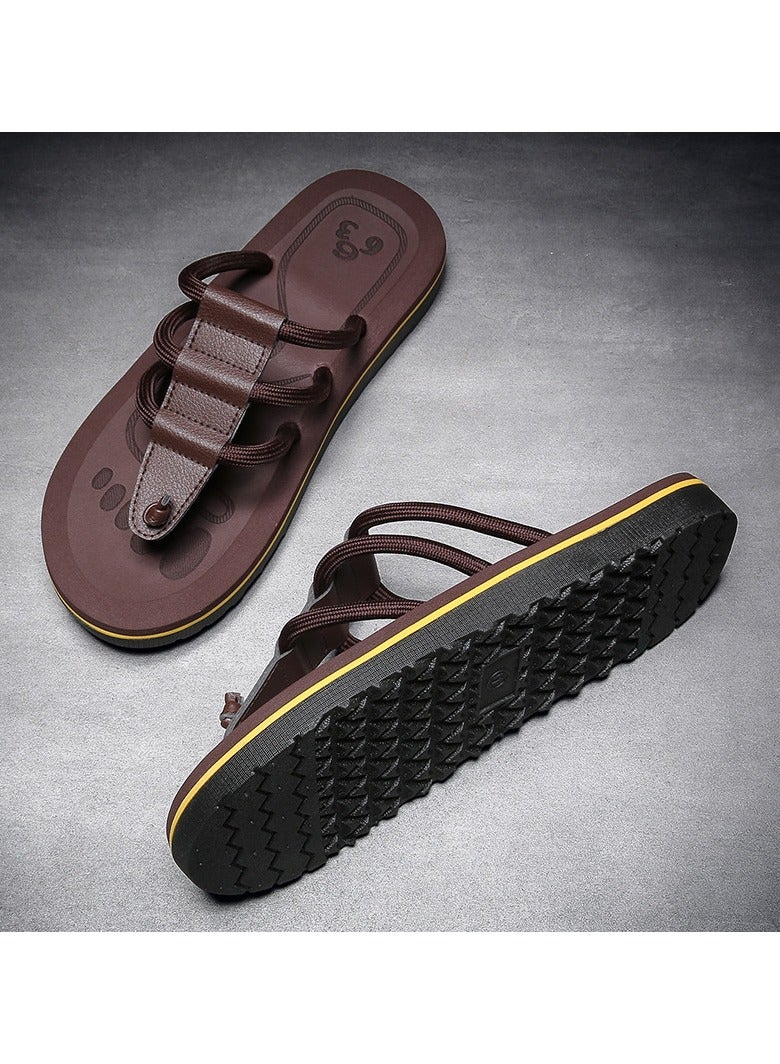 LOULUEN Non Slip Summer Beach Slippers for Home, Travel & Outdoor - Image 1