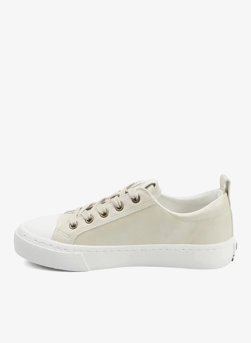 U.S. Polo Assn. beige U.S. Polo Assn. Women’s Casual Lace-Up Sneakers – Beige Fashion Shoes, Lightweight Everyday Walking Sneakers, Comfortable Lifestyle Footwear for Women for Women | Best Price UAE