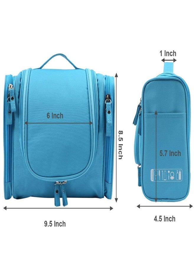 Shivexim® Toiletry Bag with Hanging Hook Organizer for Travel Accessories, Makeup, Shampoo, Cosmetic, Personal Items, Bathroom Portable Storage Bag (Blue) - Image 5