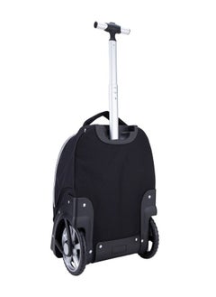 Wires 3 Piece Kids School Trolley Bag laptop compartment Big Wheels With Lunch bag & Pencil Case  - Image 5